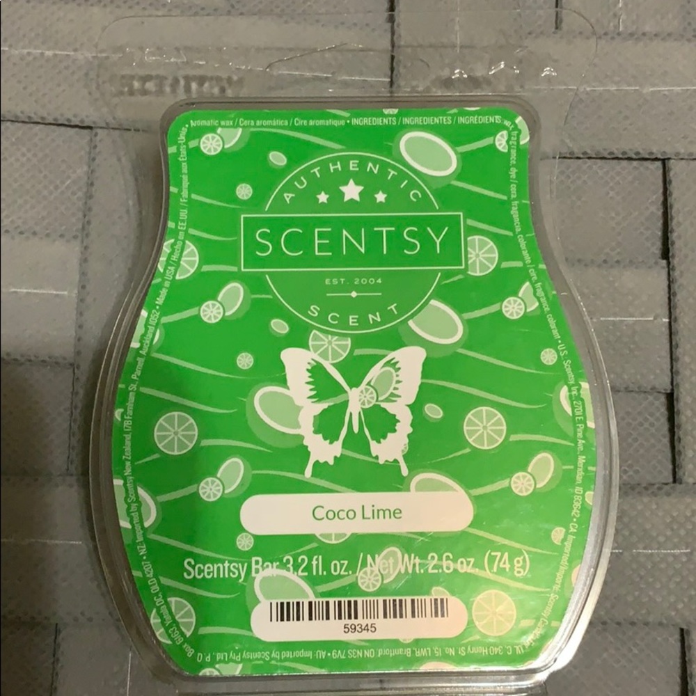 Scentsy Coco Lime bar